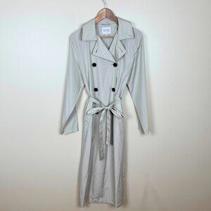 House of Dagmar Trench Coat | Size 40 | Light Tan